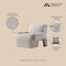 Manhattan Comfort 3-Piece Verandah  90.6 in. Sofa, and 2 Accent Chairs in Beige 3-LSAC1769-BE - alternate 8